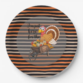 Thanksgiving Populair Mooi Herfst Collectie Papieren Bordje