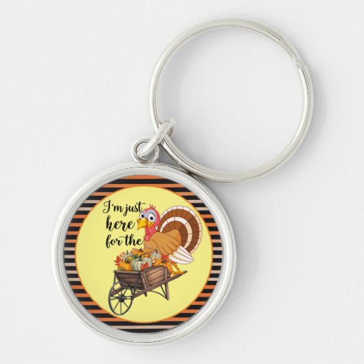 Thanksgiving Populair Mooi Herfst Collectie Sleutelhanger (Voorkant)