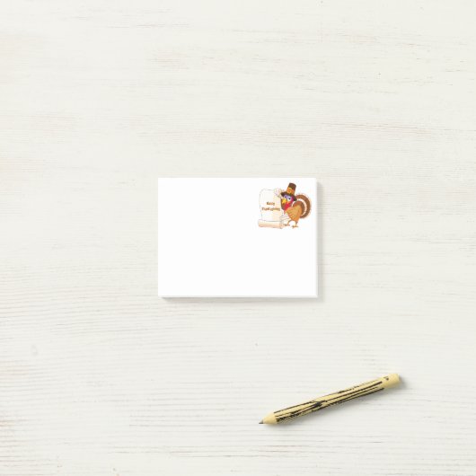Thanksgiving Post-it-Notes Post-it® Notes (Op bureau)