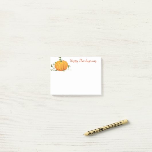 Thanksgiving Post-it-Notes Post-it® Notes (Op bureau)
