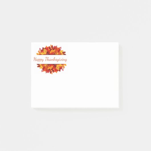 Thanksgiving Post-it-Notes Post-it® Notes (Voorkant)