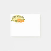 Thanksgiving Post-it-Notes Post-it® Notes (Voorkant)