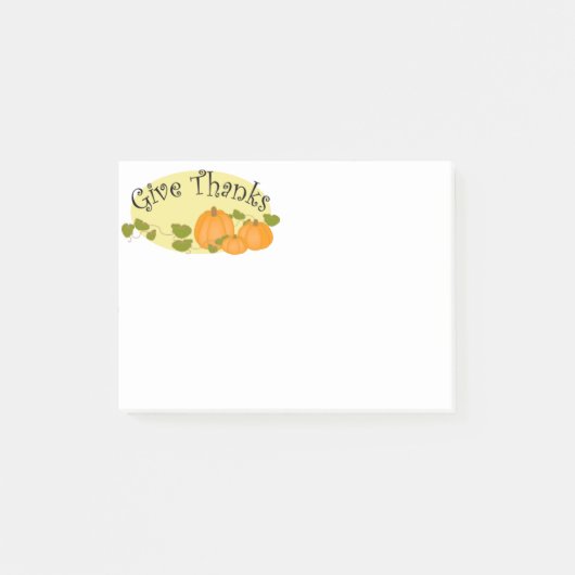 Thanksgiving Post-it-Notes Post-it® Notes (Voorkant)