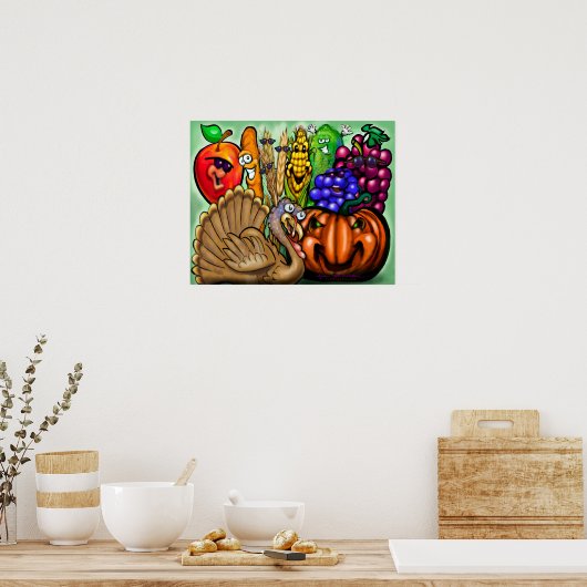 Thanksgiving Poster (Keuken)