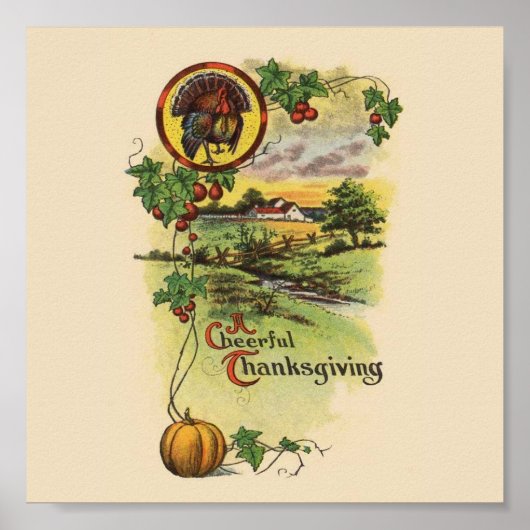  Thanksgiving Poster (Voorkant)