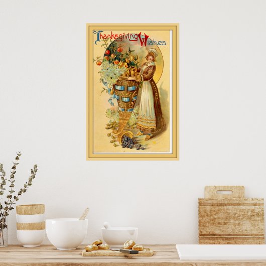  Thanksgiving Poster (Keuken)