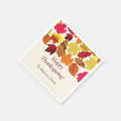 Thanksgiving Potluck Dinerfeest Servetten (Hoek)
