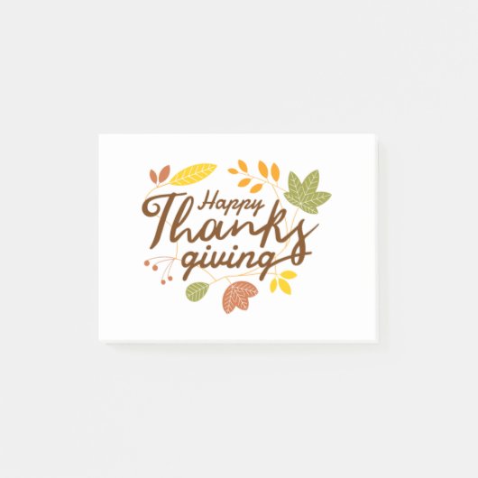Thanksgiving producten post-it® notes (Voorkant)