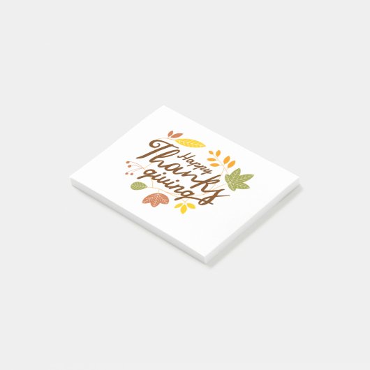 Thanksgiving producten post-it® notes (Schuin)