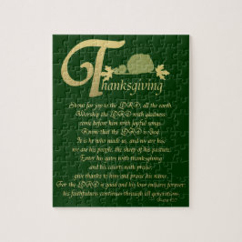 Thanksgiving - Psalm 100 Legpuzzel