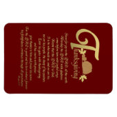 Thanksgiving - Psalm 100 Magneet (Horizontaal)