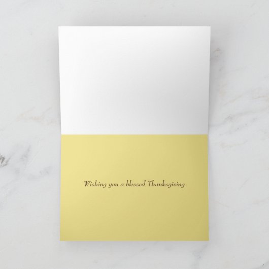 Thanksgiving Psalms Bijbel Verse 30 Gourds Kaart (Binnen)