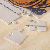 Thanksgiving Puck  Illustratie Legpuzzel (Zijkant)