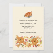 Thanksgiving Pumpkin-binnenuitnodiging Kaart (Voorkant)