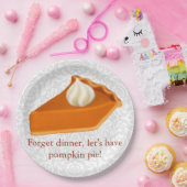 Thanksgiving Pumpkin-Borden Papieren Bordje (Feest)