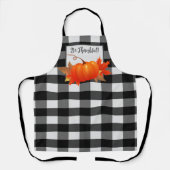 Thanksgiving Pumpkin Buffalo Schort (Voorkant)