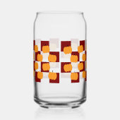 Thanksgiving Pumpkin Can Glass Fall Home Decor Blikvorm Glas (Rechts)