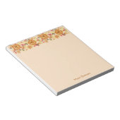 Thanksgiving PUmpkin Diner Notitieblok (Schuin)