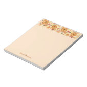 Thanksgiving PUmpkin Diner Notitieblok (Linkerzijde)