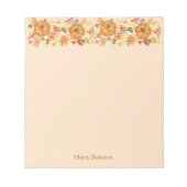 Thanksgiving PUmpkin Diner Notitieblok (Voorkant)