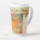 Thanksgiving Pumpkin Latte Mok (Rechterhoek)