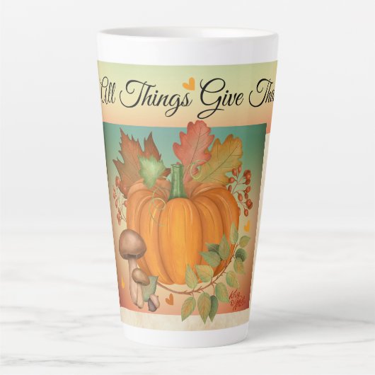 Thanksgiving Pumpkin Latte Mok (Voorkant)