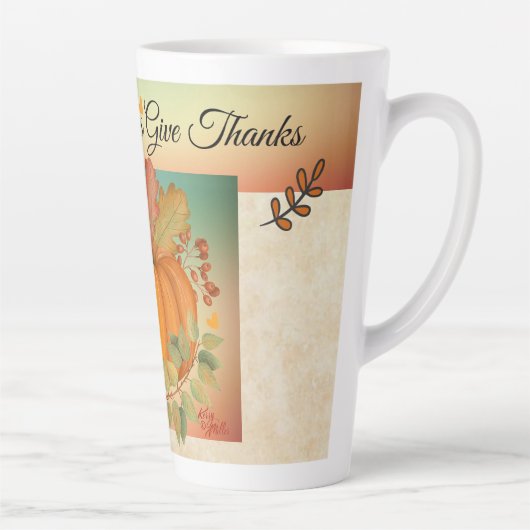 Thanksgiving Pumpkin Latte Mok (Rechts)