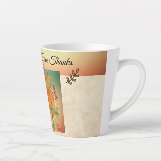 Thanksgiving Pumpkin Latte Mok (Rechts)