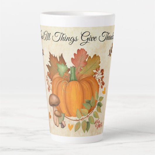 Thanksgiving Pumpkin Latte Mok (Voorkant)