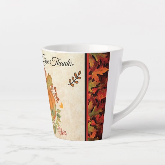 Thanksgiving Pumpkin Latte Mok (Rechts)