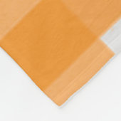 Thanksgiving Pumpkin Oranje Buffalo Plays Fleece Deken (Hoek)