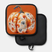 Thanksgiving Pumpkin Pannenlap (Voorkant / Achterkant)