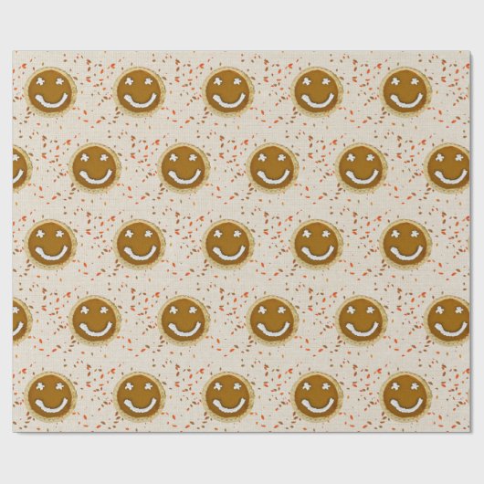 Thanksgiving Pumpkin Pie Cadeaupapier (Vlak)