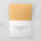 Thanksgiving Pumpkin Pie "Pumpkin and Sice" Kaart (Binnen)