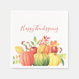 Thanksgiving Pumpkin Servet