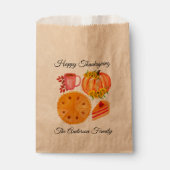 Thanksgiving Pumpkin Spice Latte Bedankzakje (Voorkant)