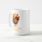 Thanksgiving Pumpkin Spice Veteran Koffiemok (Voorkant links)