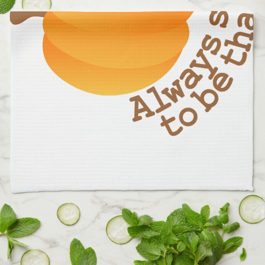 Thanksgiving Pumpkin Theedoek (Gevouwen)