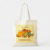 Thanksgiving Pumpkin Tote Bag (Achterkant)