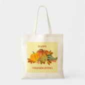 Thanksgiving Pumpkin Tote Bag (Voorkant)
