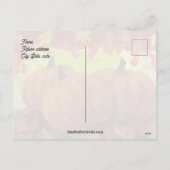 Thanksgiving Pumpkins #1 Fall Autumn Leaves Feestdagenkaart (Achterkant)