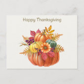 Thanksgiving Pumpkins Briefkaart (Voorkant)