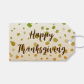 Thanksgiving Pumpkins Cadeaulabel (Voorkant (Horizontaal))
