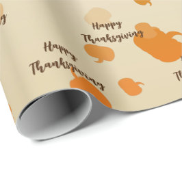 Thanksgiving Pumpkins Cadeaupapier