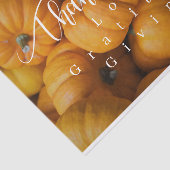 Thanksgiving Pumpkins Foto Tissuepapier (Detail)