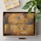 Thanksgiving Pumpkins Foto Tissuepapier (Geschenk)