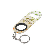 Thanksgiving Pumpkins Mini Flessenopener (Achterkant Gekanteld)