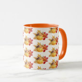 Thanksgiving Pumpkins Mok (Voorkant rechts)