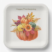 Thanksgiving Pumpkins Paper Bord (Voorkant)