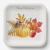 Thanksgiving Pumpkins Paper Bord (Voorkant)
